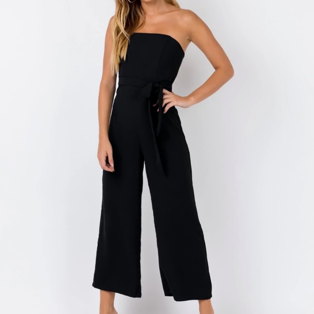 Princess Polly - The Kit Jumpsuit Black